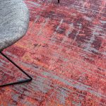 Louis De Poortere rug CA 9125 Atlantic Streaks Nassau Red interior 5