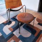 Louis De Poortere rug CA 9196 Nuance Module Camel Blue interior 2