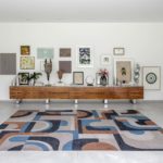 Louis De Poortere rug CA 9196 Nuance Module Camel Blue interior 3